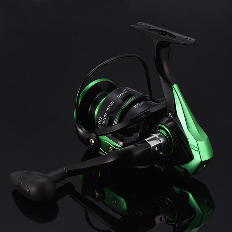批發(fā)定制品質(zhì)低價(jià)新型釣魚紡線輪大魚旋轉(zhuǎn)魚線輪